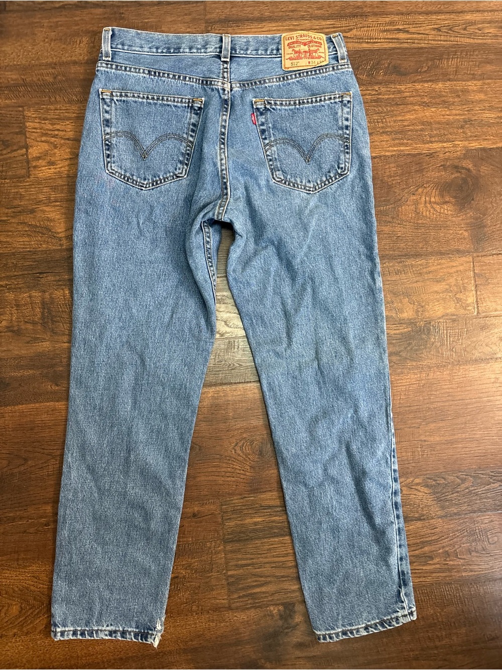 Y2K Men’s Levi's 512 jeans size 34x32 Levi Straight Slim Fit Denim Workwear